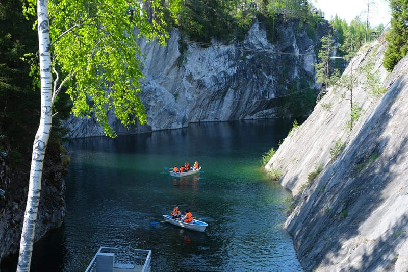 Жемчужина Карелии — Рускеала: целый день в горном парке – групповая экскурсия
