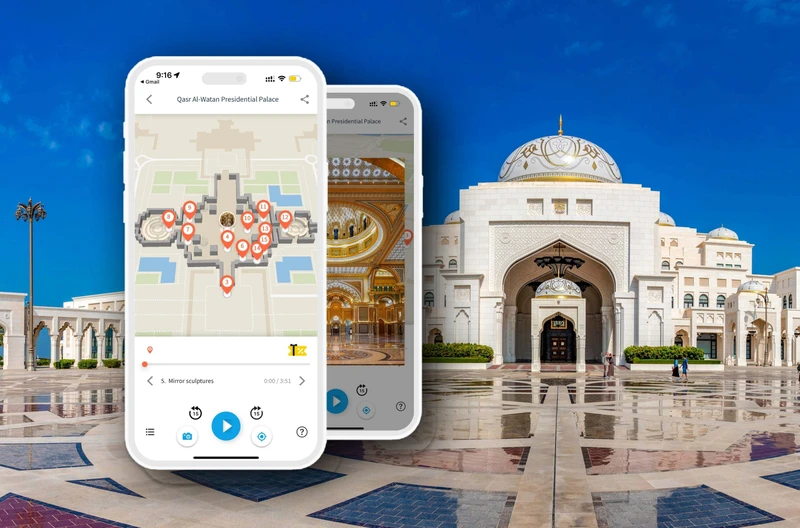 Аудиогид по дворцу Каср аль-Ватан в Абу-Даби – индивидуальная экскурсия