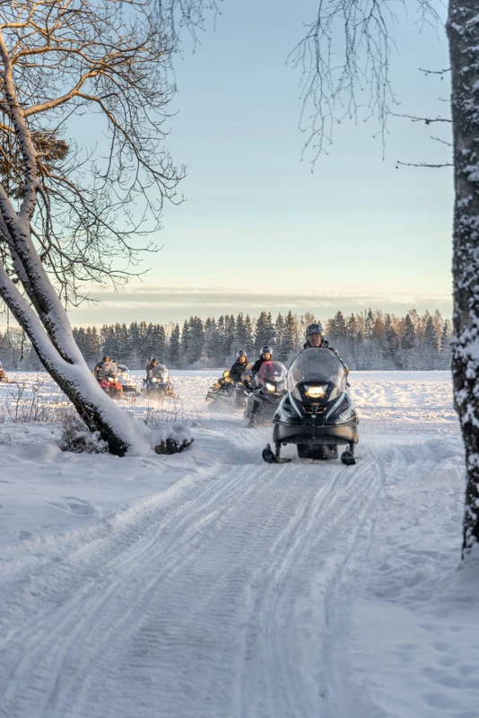 Прогулка на мощном снегоходе в Подмосковье – индивидуальная экскурсия
