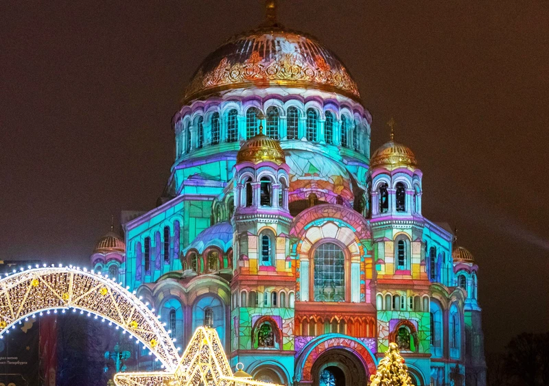 Кронштадт и новогоднее световое шоу — из Санкт-Петербурга – групповая экскурсия