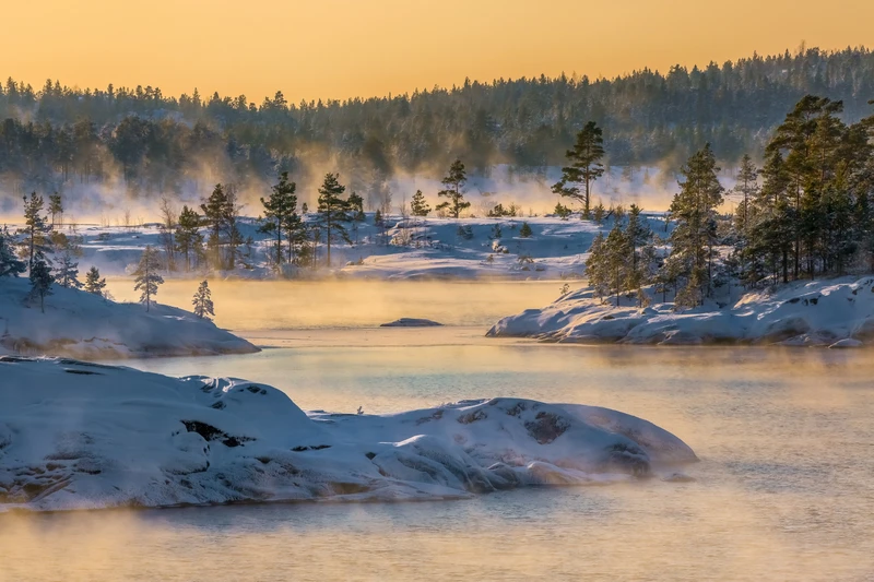Пейзажи Карелии: прогулка по Ладожским шхерам на аэролодке – групповая экскурсия