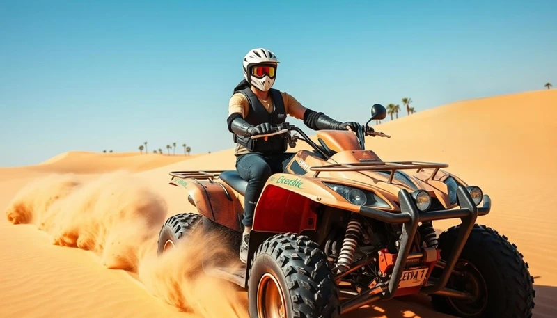 Драйв по дюнам: квадроциклы в пустыне Дубая – индивидуальная экскурсия