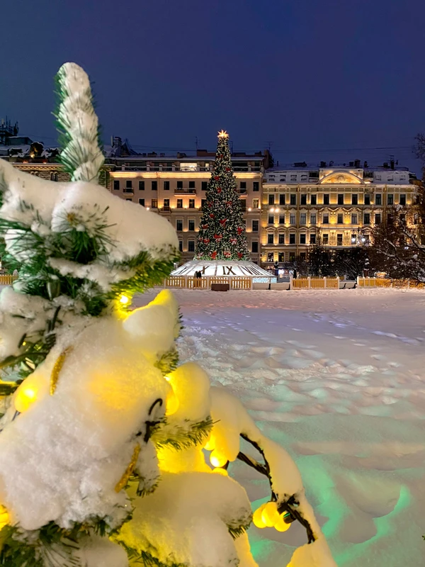 В поисках новогоднего настроения: рождественская ярмарка в центре Петербурга – индивидуальная экскурсия