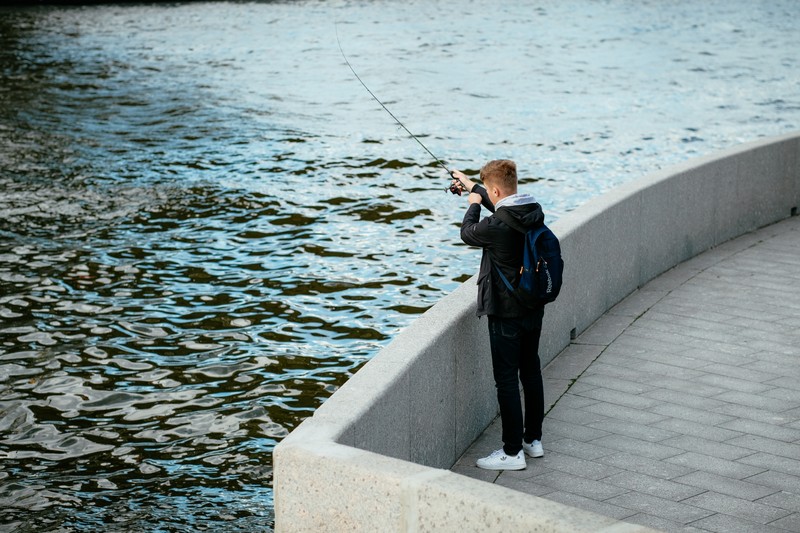 Ловить всегда, ловить везде! Street fishing на исторических набережных Москвы – индивидуальная экскурсия