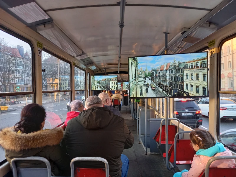 Трамвай времени: обзорная экскурсия и органный мини-концерт