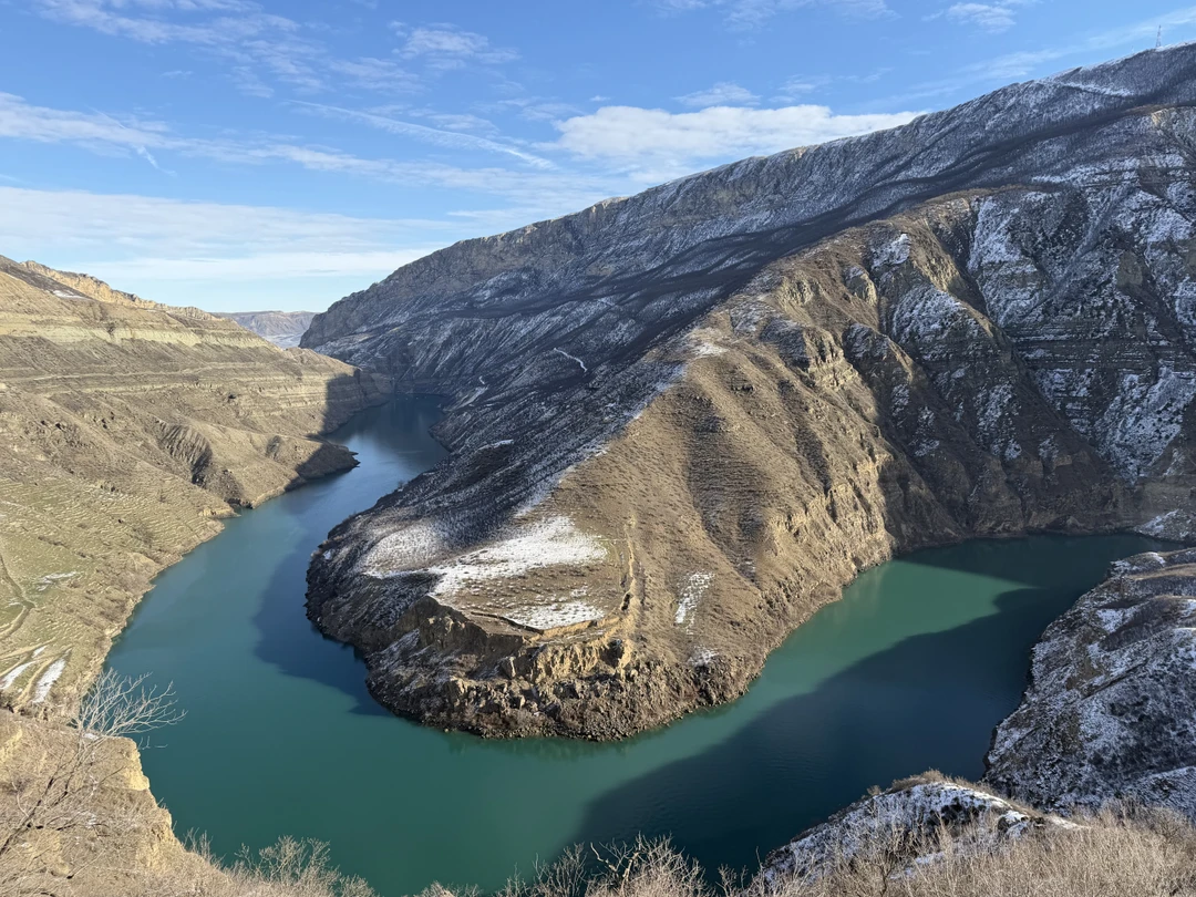 Отзыв о экскурсии "Горы, дюны и река. Поездка к Сулакскому каньону и бархану Сарыкум" — фото 5