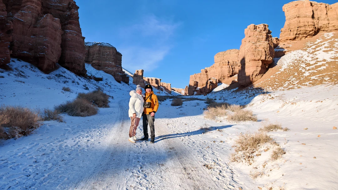 Отзыв о экскурсии "Сказочные озёра Каинды и Кольсай + Долина Замков Чарынского каньона и река Чарын в группе" — фото 6