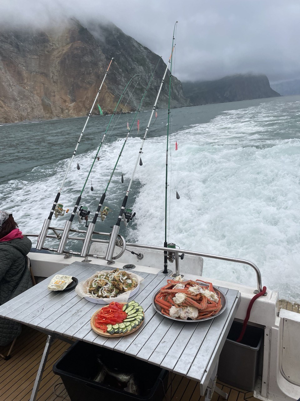Отзыв о экскурсии "На Камчатке — вкусно есть: гастротур с рыбалкой и крабовой вечеринкой у океана" — фото 3